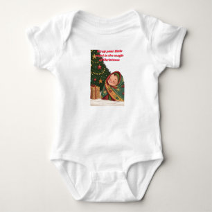 Body Para Bebê Bebê Festivo - Roupa de bebê enrolado na Mágica de
