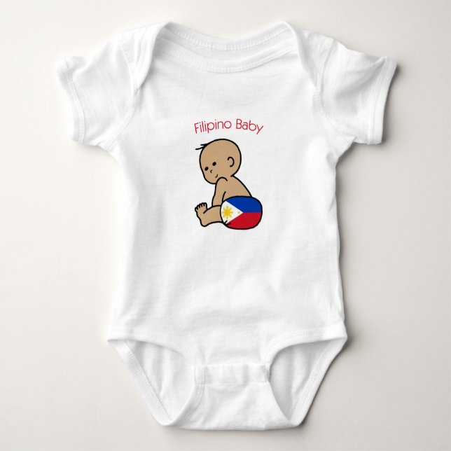 Body Para Bebê Bebê filipino (Frente)