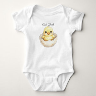 Body Para Bebê Bebê Frango Fofo