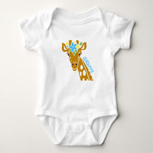Body Para Bebê Bebê Girafa Bonita