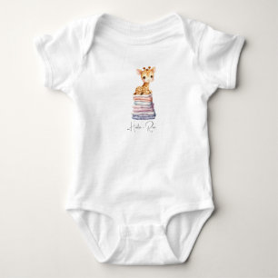 Body Para Bebê Bebê Girafa Bonita