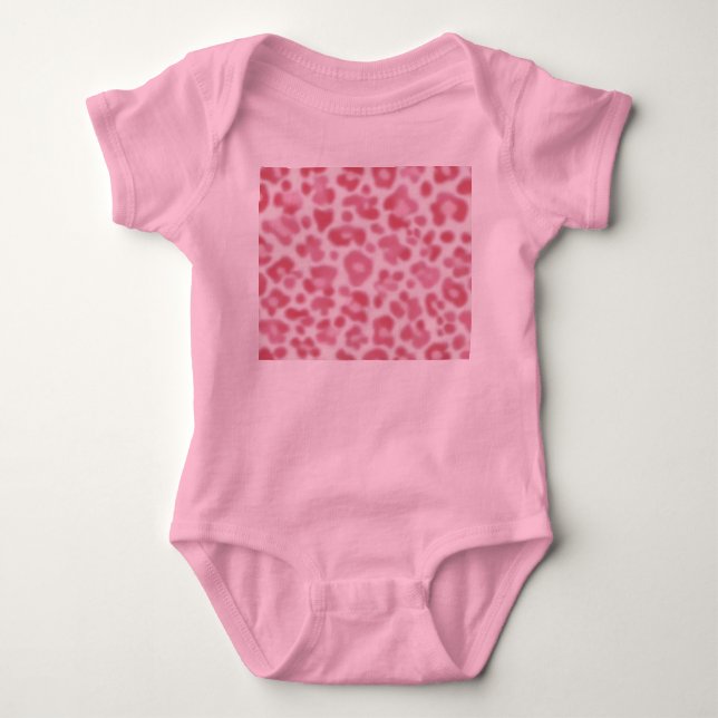 Body Para Bebê Bebê Guepardo (Frente)