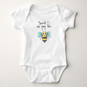 Body Para Bebê Bebê Menino - abelha doce como abelha
