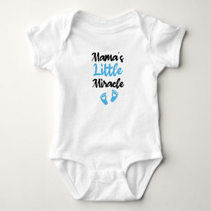 Body Para Bebê Bebê Milagre da Mamãe Presente de Bebê Milagre Fof