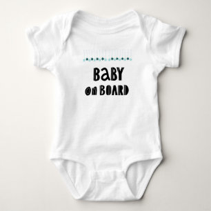 Body Para Bebê Bebê no conselho. Novo bebê nascer. Doce