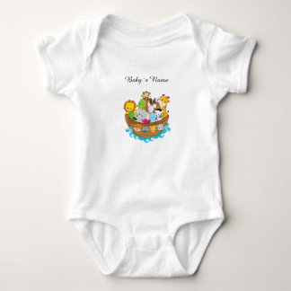 Body Para Bebê Bebê Noah's Ark Bodysuit