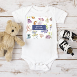 Body Para Bebê Bebê Oceânico