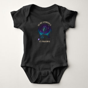Body Para Bebê Bebê Onsie - Design de cabana no bosque em cores E