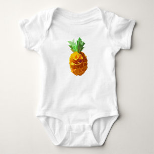 Body Para Bebê Bebê Origami Pineapple