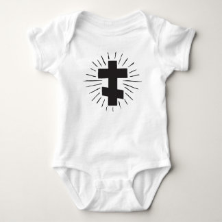 Body Para Bebê Bebê Ortodoxo - Cruz Grossa