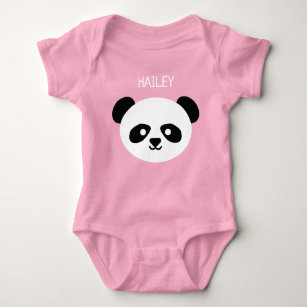 Body Para Bebê Bebé panda bonito Kawaii personalizado