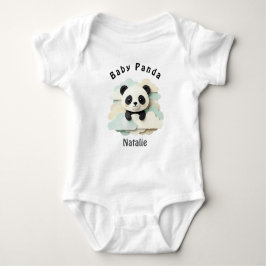Body Para Bebê Bebê Panda Dobrado | Origami Fofo
