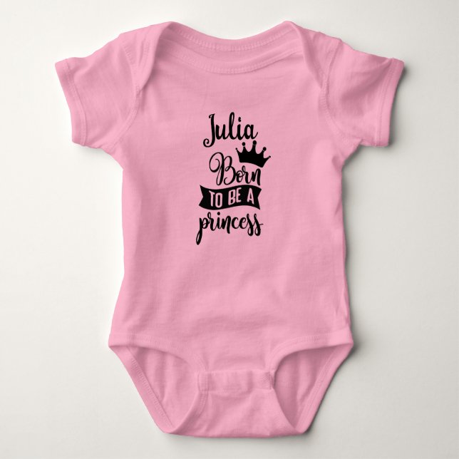 Body Para Bebê Bebê personalizado (Frente)