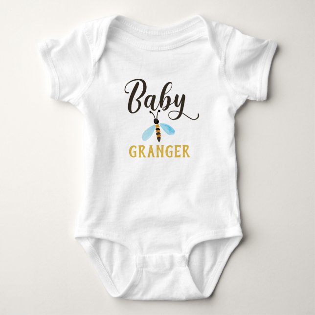Body Para Bebê Bebê Personalizado (Frente)
