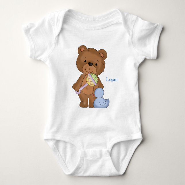 Body Para Bebê Bebê Personalizado Bebê Bebê-Bebê (Frente)