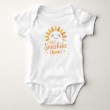 Bebê personalizado "Pequeno Sol"