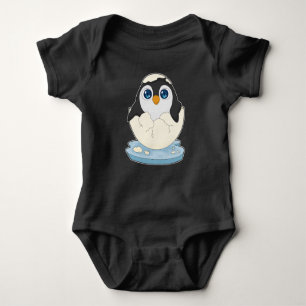 Body Para Bebê Bebê Pinguin Ovo