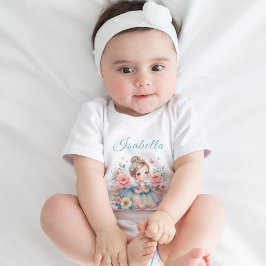Body Para Bebê Bebê princesa encantada