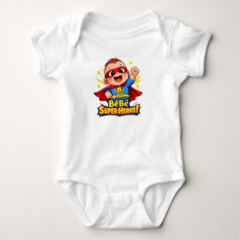 Body Para Bebê Bebê Super Herói Ilustração de Bebê Fofo Super-Her