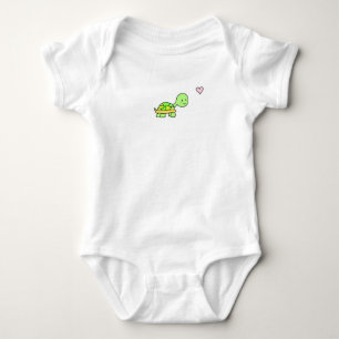Body Para Bebê Bebê Tartaruga Belga