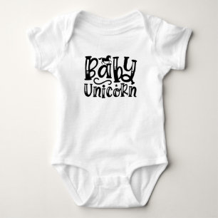 Body Para Bebê Bebê Unicórnio Gênero Neutro