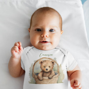 Body Para Bebê Bebê Urso Sexo Neutro