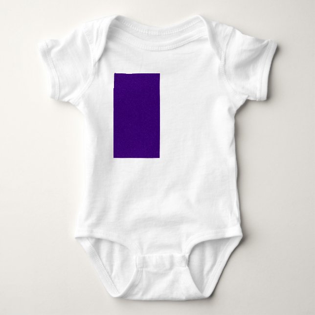 Body Para Bebê Bebê Vertical com Ruído Roxo (Frente)