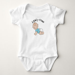 Body Para Bebê Bebês Cultivados Localmente 1 rua Tee
