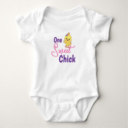 Body Para Bebê Bebês Frangos Kawaii Um Doce Frango Bib Branco par