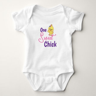 Body Para Bebê Bebês Frangos Kawaii Um Doce Frango Bib Branco par