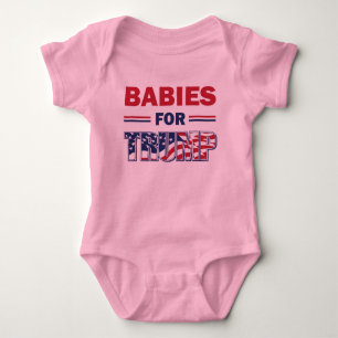 Body Para Bebê Bebês para Trump