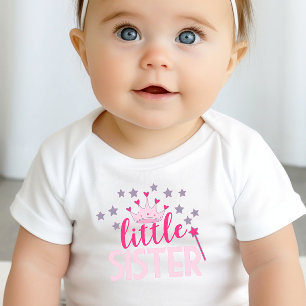 Body Para Bebê Bebezinha Irmãzinha