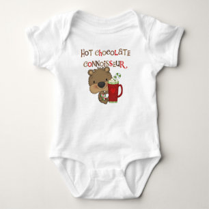 Body Para Bebê Bebida Connoisseur de Chocolate Quente