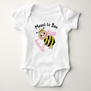 Body Para Bebê Bee Baby Girl Pink