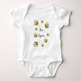 Body Para Bebê Bee Joyous Whimsical Floral