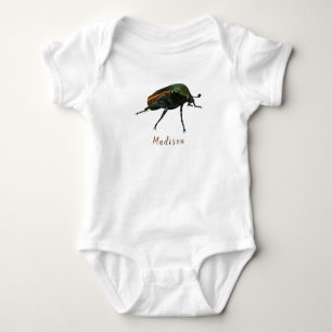 Body Para Bebê Beetle Baby Bodydress - Personalização Opcional