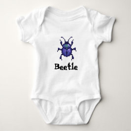 Body Para Bebê Beetle purple pixel art