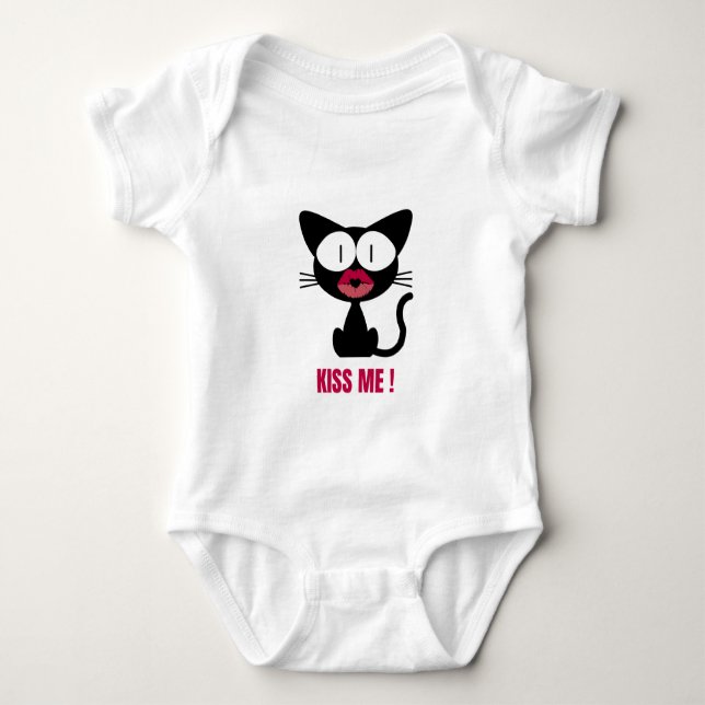 Body Para Bebê Beija-Me (Frente)