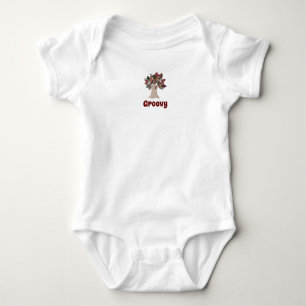 Body Para Bebê Bela Bebê Um Pedaço - Groovy