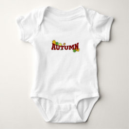 Body Para Bebê Beleza de Outono -