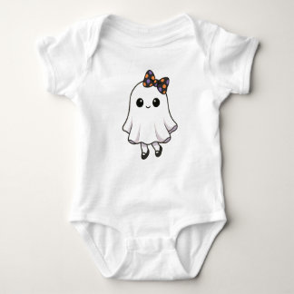Body Para Bebê Bella Boo – Bodysuit de Fantasminha Bonita de Hall