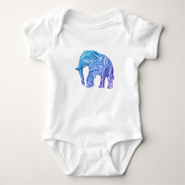 Body Para Bebê Bella Córeta+Canvas Tee Tri-Blend Baby com Padrão