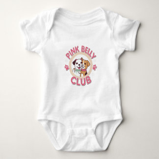 Body Para Bebê Belly Club Duo Baby Criança Bodysim, uma peça