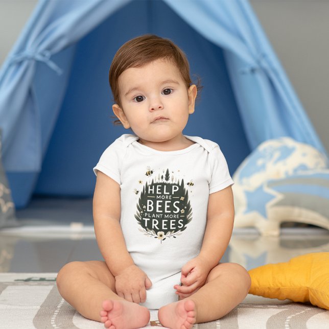 Body Para Bebê Belo mundo das abelhas (Criador carregado)