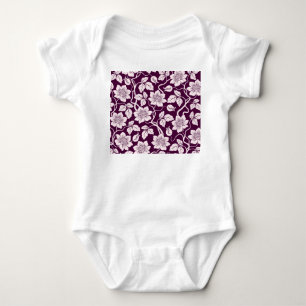 Body Para Bebê Belo Padrão Floral