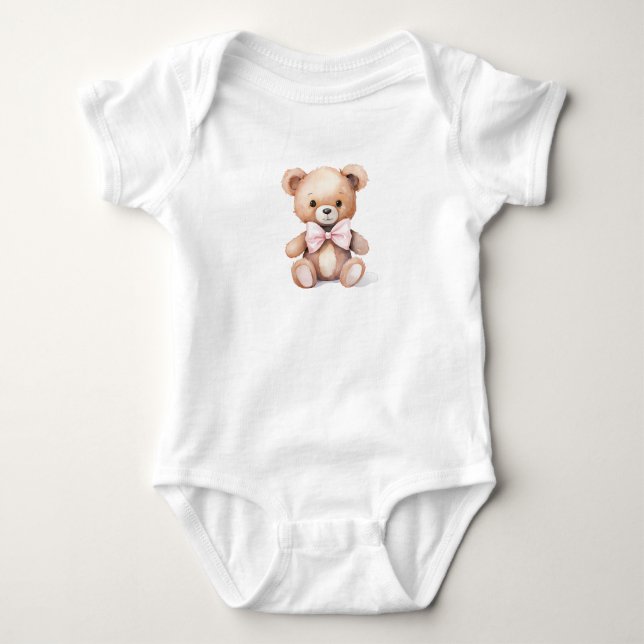 Body Para Bebê Belo Urso (Frente)
