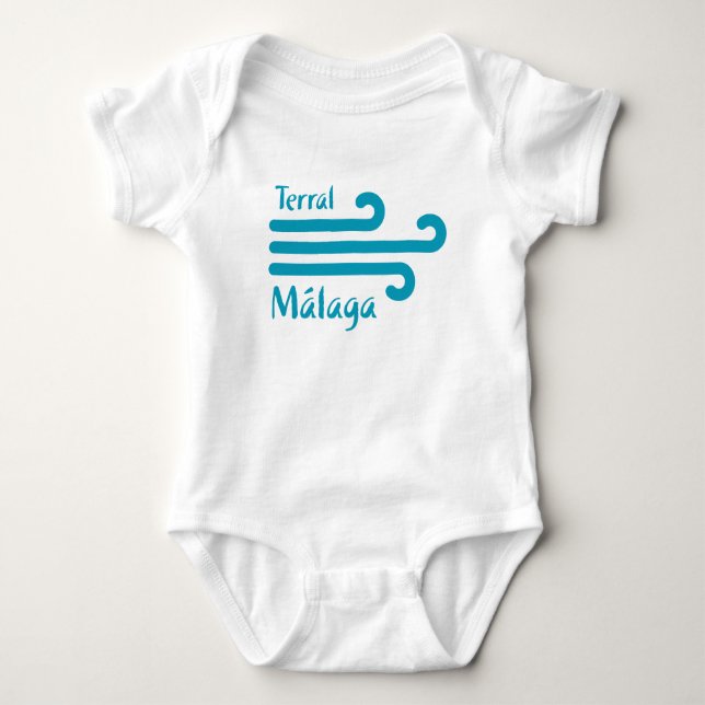 Body Para Bebê Bem-vindo a Málaga 4: Terral (Frente)
