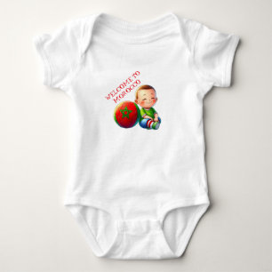 Body Para Bebê Bem-vindo ao Bodysuit de Bebê Marrocos – Marroquin