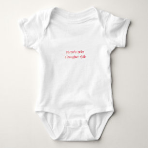 Body Para Bebê Bênçãos de menina