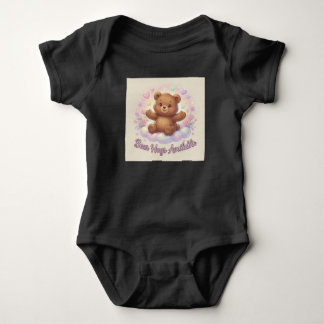 Body Para Bebê Benny Bear – Abraços de Urso Disponíveis